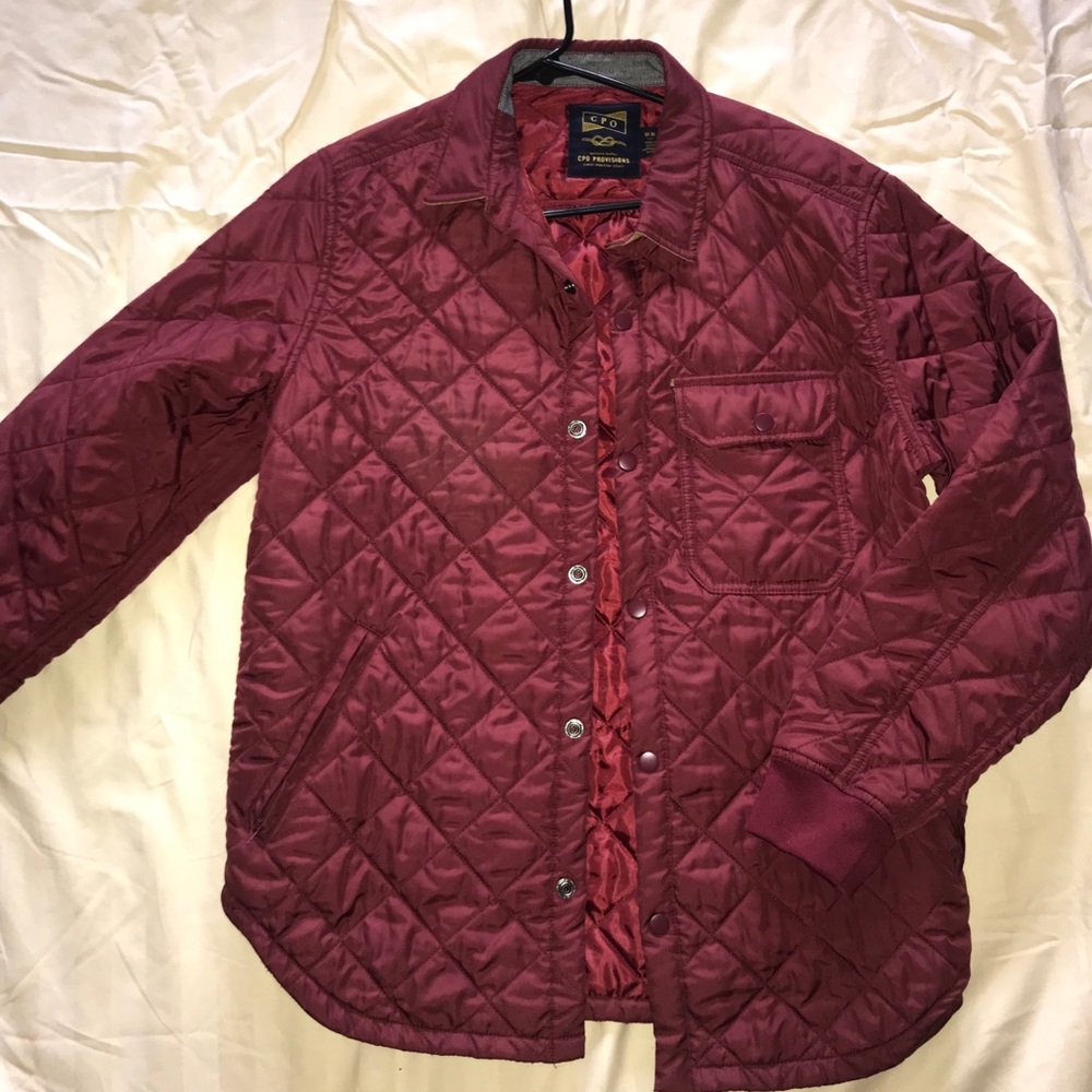 Printed Red light jacket